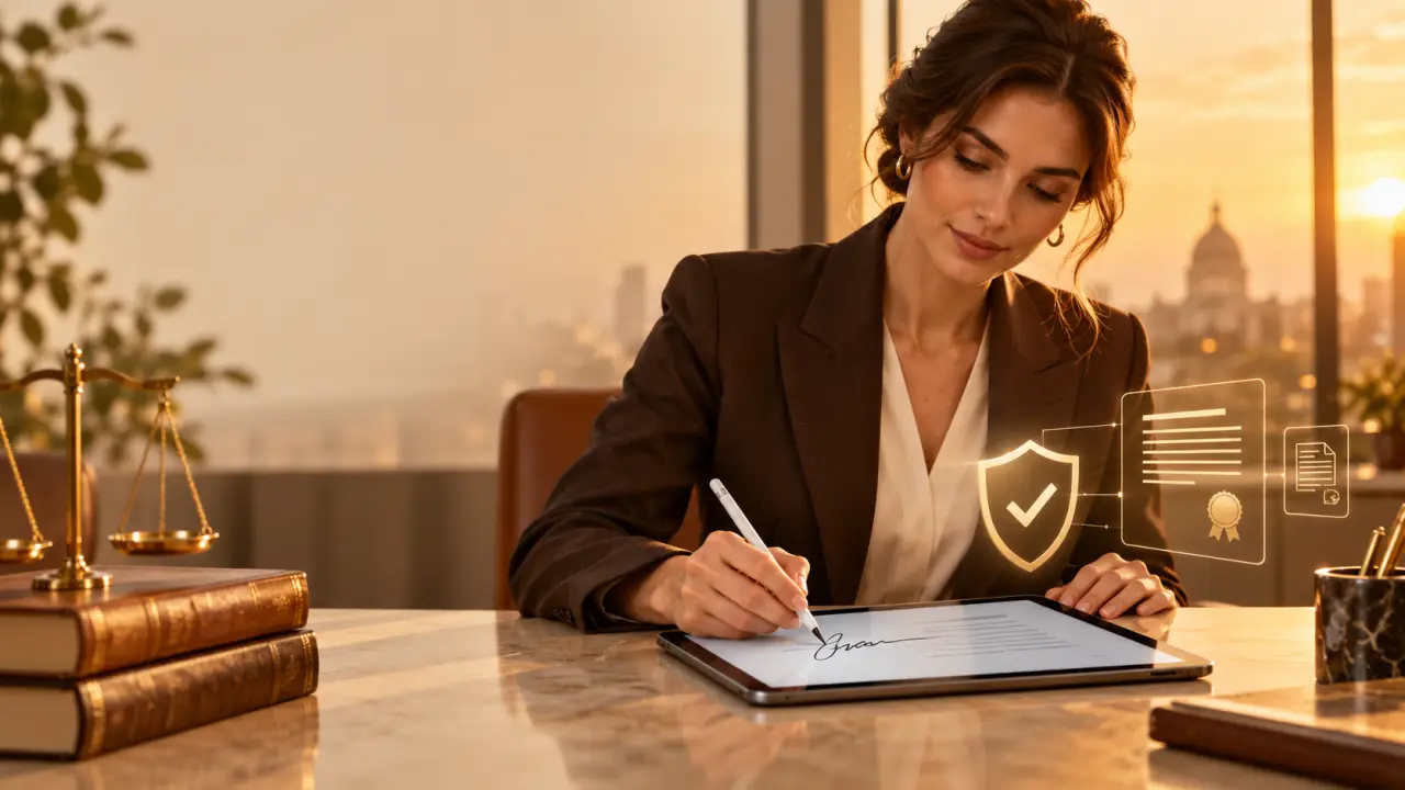 La signature électronique est juridiquement valable, mais la preuve dépend du procédé