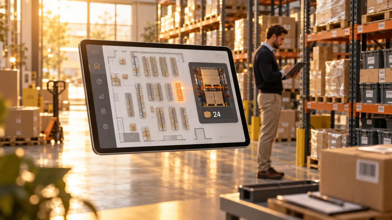 ERP de gestion de stock : la quantité disponible compte seulement au bon emplacement